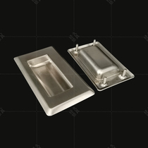 Stainless steel handle SAL115 116 Hide embedded concealed concealed handle Industrial cupboard with screw handle pumping hand