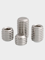 2 # 4 # 10 # 1 4 5 16UNF UNC US-made flat end coarse tooth fine tooth tight screw stainless steel