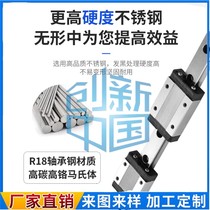 MGN5 MGN5 MGR5M MGR5M SSEB6 SSEB6 LWL5 homegrown upper silver stainless steel microgauge small linear guide slider