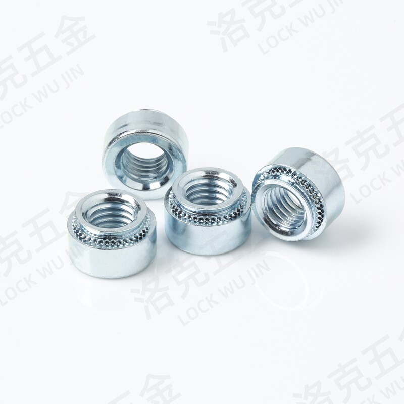 Iron galvanized press riveting nut standard piece sheet metal with S-M2M2 5M3M4M5M6M8M10M12-0 1 2