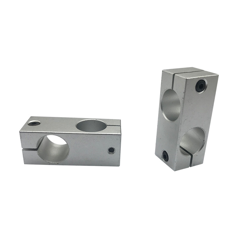Strut Fixing Clamp Vertical Fixing Aluminum Alloy Different Diameter Rack Optical Axis Cross Circular Tube Fixing Clamp Connection