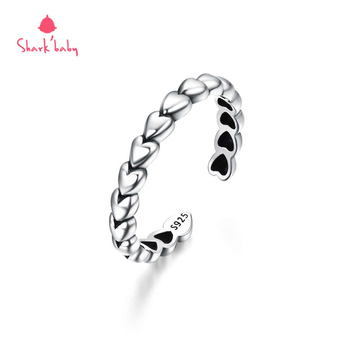 Bague Femme SHARKBABY en Argenterie - Ref 3088457 Image 1