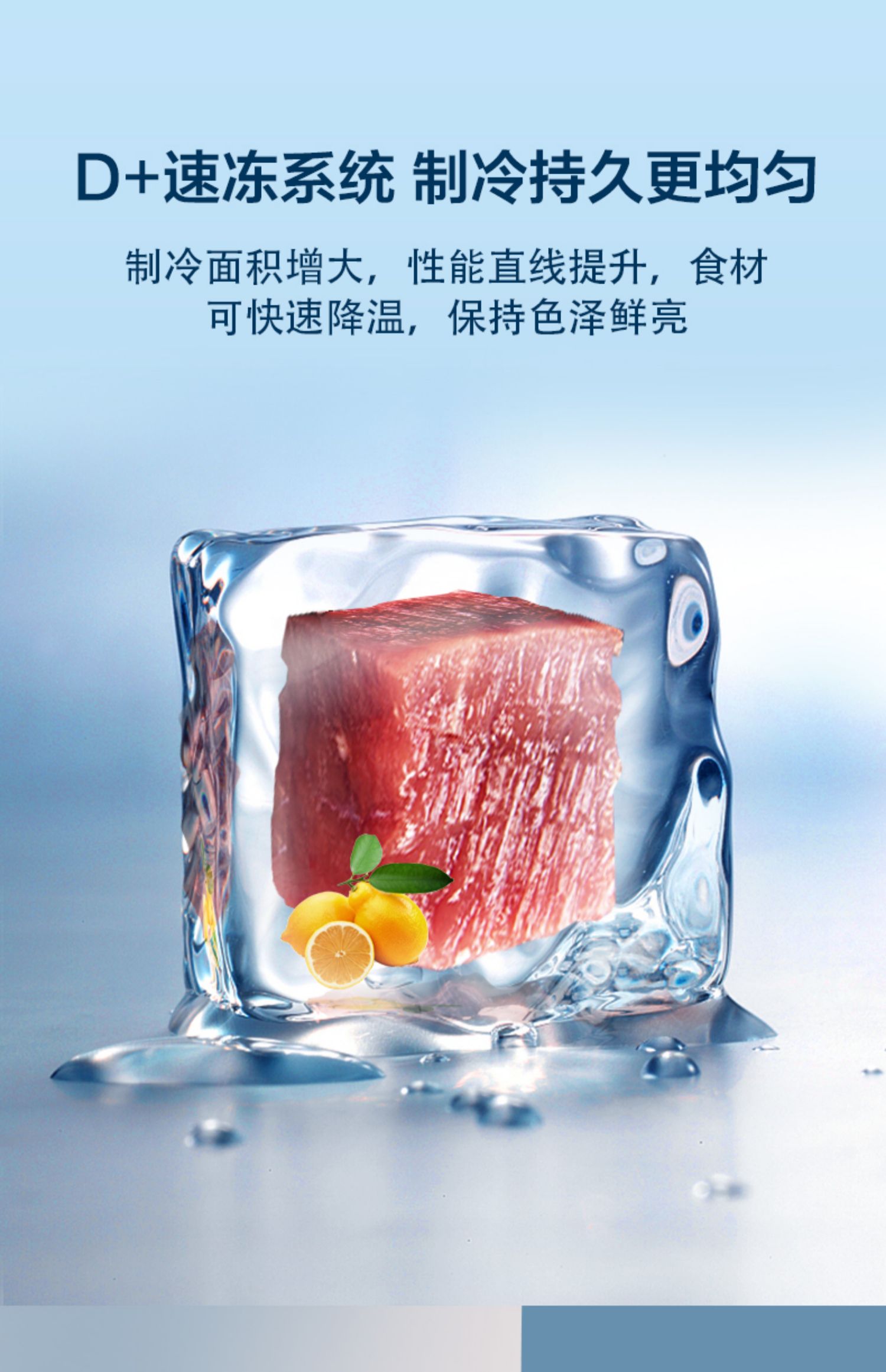 Tủ đông công suất lớn Midea / Midea BD / BC-240KM (E) - Tủ đông tủ kem merino