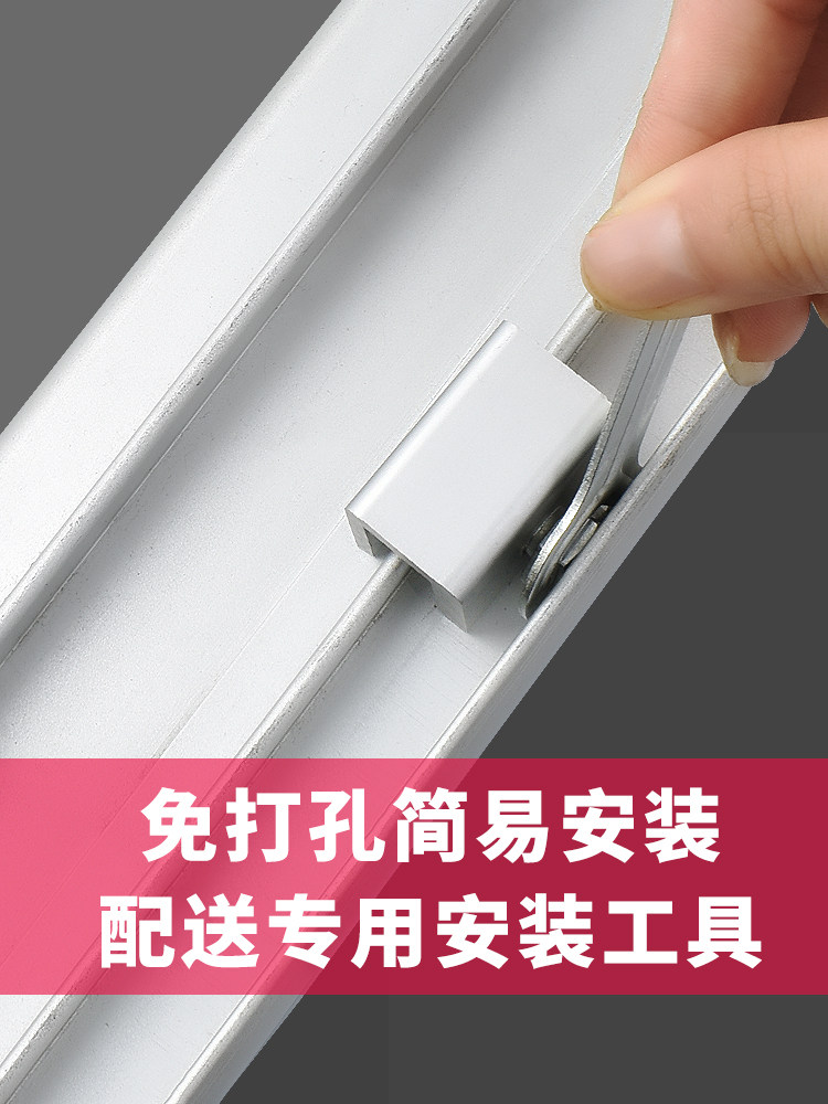 Window Lock Fixed Buckle Child Protection Aluminum Alloy Positioner Sliding Door and Window Screen Limiter Safety Lock