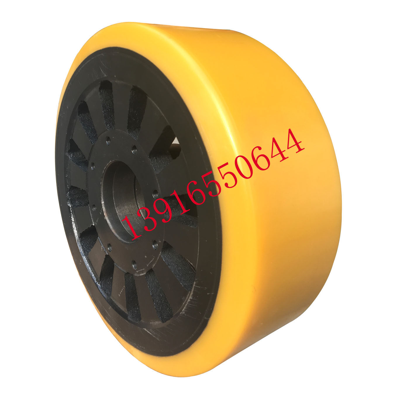 Electric stacker tire combined force CQD20 forward-moving stacker stacker front wheel load-bearing wheel 343*108 load-bearing wheel