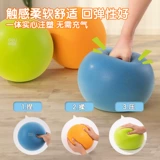 Deli Бесшумный баскетбольный детский мяч со светом и звуком, маленький мяч, бесшумный мяч для тренировок в помещении, игрушка из губки для детского сада