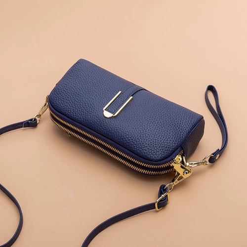 Маленькая сумка клатч, сумка на одно плечо, модная сумка через плечо, универсальная хваталка, небольшая сумка, из натуральной кожи