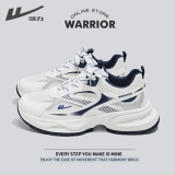 Warrior, демисезонная спортивная обувь, дышащие универсальные туфли на платформе для отдыха, для бега