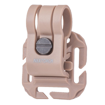 NEXTORCH Nali Dege Road GTK Signal Light Mounted Platform Tactical Clip Diving Adventure Light Fixing Clip