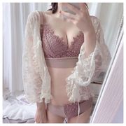 Sexy ren thu thập được bộ ngực nhỏ dày trên áo ngực chống chảy xệ áo ngực không có đồ lót vòng thép.