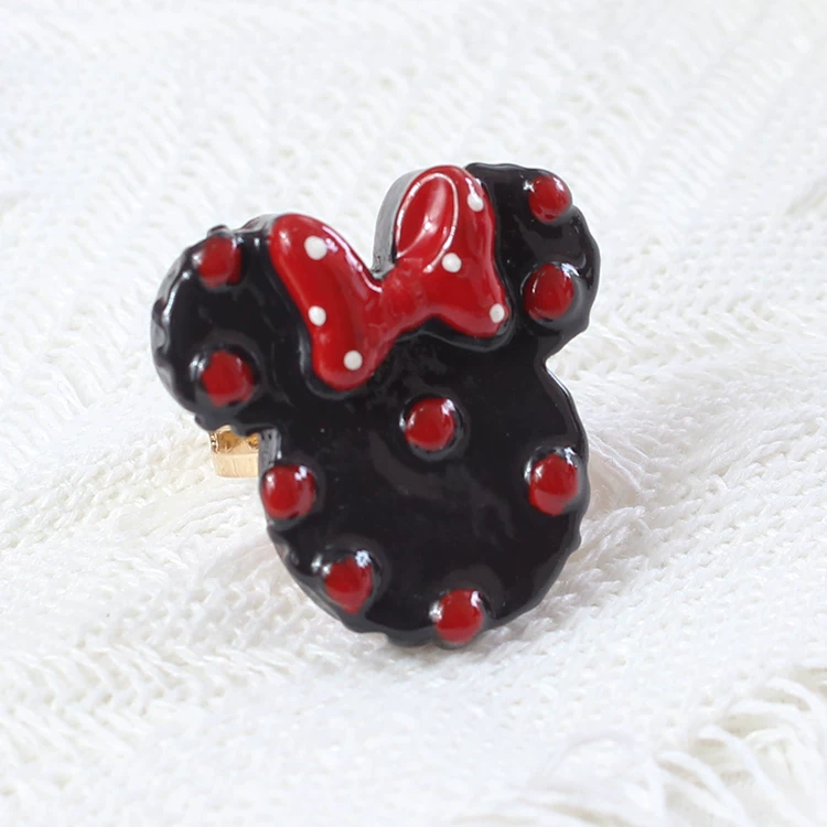 Adjustable ring, donut, Lolita style