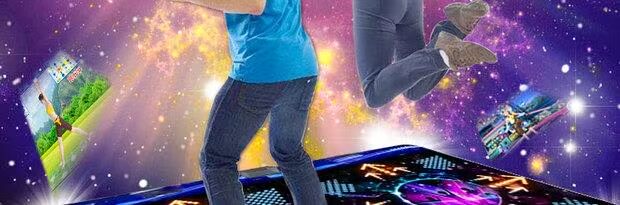 Máy tính chống trượt cho người mới bắt đầu không dây nhảy đôi máy nhảy 3D nhóm nhảy giảm béo massage thảm nhảy máy giảm cân thảm nhảy audition loại nào tốt nhất