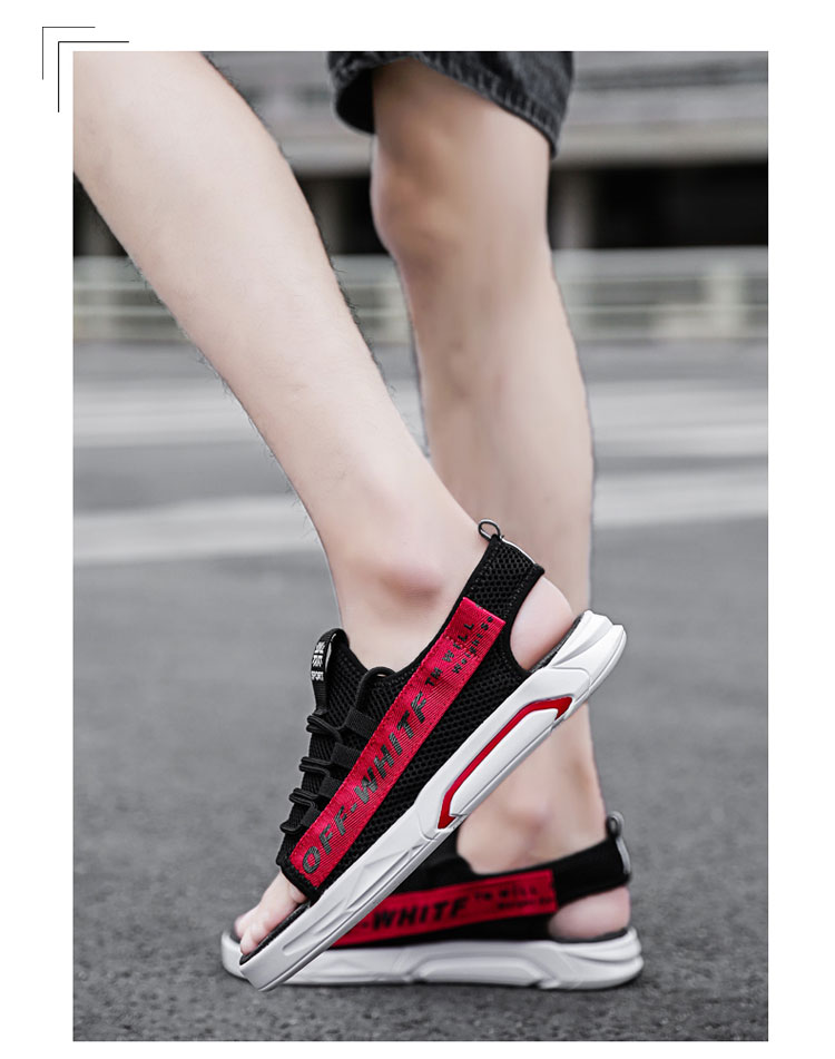 Giày sandal nam siêu hot mùa hè 2018 phiên bản Hàn Quốc mới của xu hướng dép nam và dép thời trang mang giày đi biển dép sandal