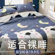 Washed cotton summer quilted by air conditioning by summer cool quilted by pure thin cotton quilted children single double spring autummy summer quilt core washable