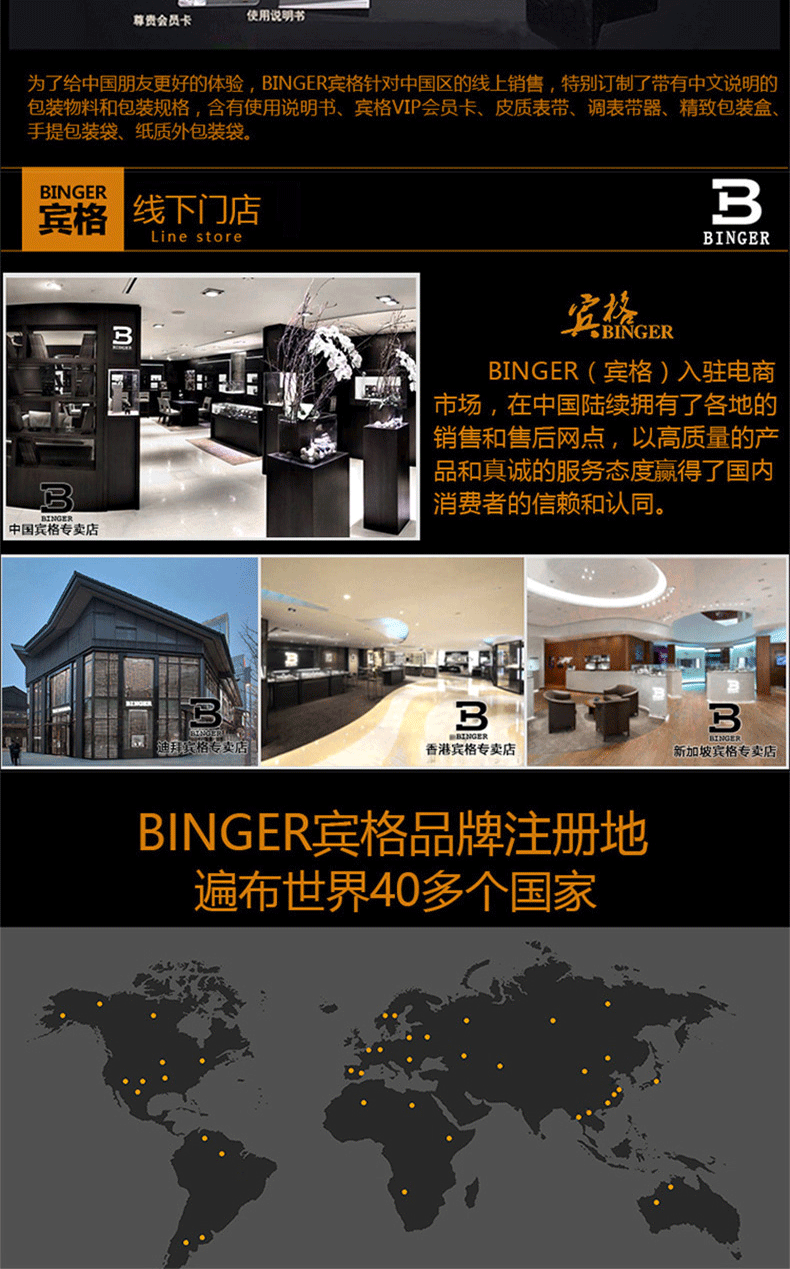 Montre bracelet pour Femme BINGER   - Ref 3271578 Image 23