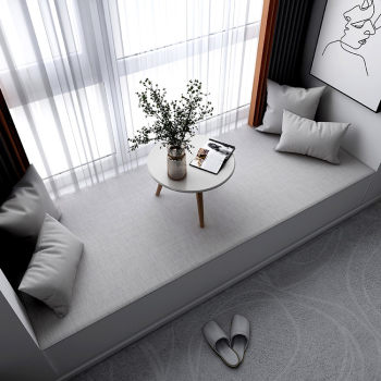 Customized thin solid color bay window mat 2026 new style