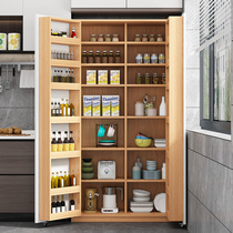 Modern minimalist dining side cabinet integrated by wall cabinet Home High cabinet Large-capacity multifunctional lockers Customized
