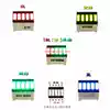Light bar glow tube 5-segment five-grid red light indicator bar 12 5*10mm light bar B5R
