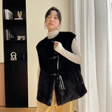 Жилет, зимняя куртка, китайский стиль, коллекция 2021