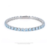 Теннисный браслет, изысканный аксессуар для влюбленных, официальный продукт, легкий роскошный стиль