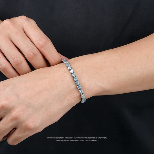 Теннисный браслет, изысканный аксессуар для влюбленных, официальный продукт, легкий роскошный стиль