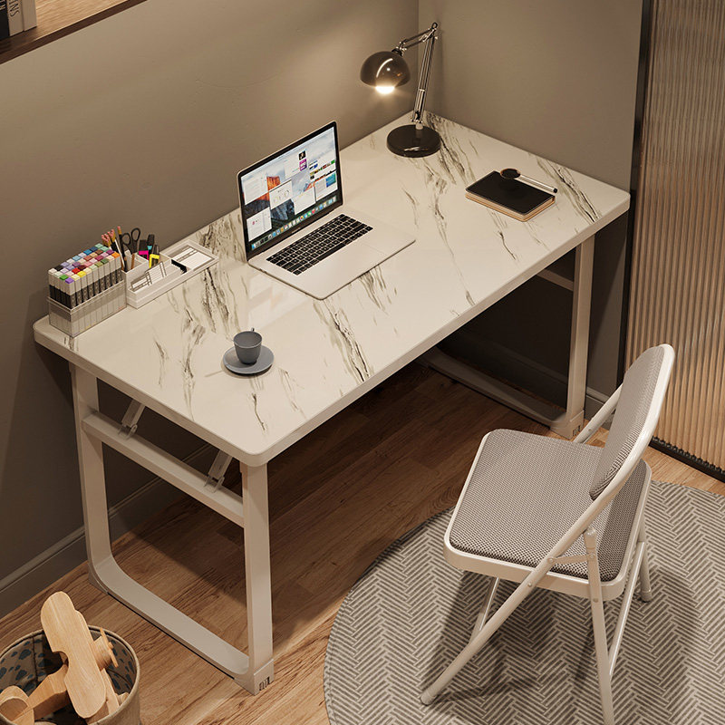 Simple Computer Desk Desktop Folding Table Home Strip Desk Girls Bedroom Writing Homework Study Office Table And Chairs