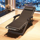 Reclining chair for the elderly, lunch break folding chair, home balcony leisure back chair, office sitting and sleeping dual-purpose chair, reclining chair