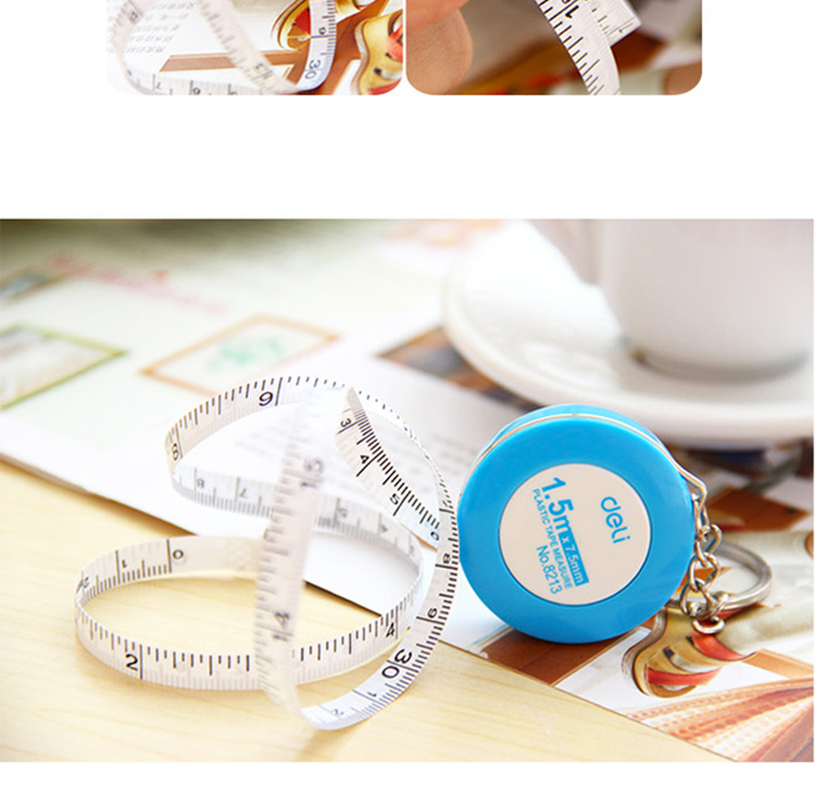Bộ đo băng keo 1,5 m dễ thương đo ba chiều bán thân băng mềm nhỏ quần áo thước kẻ công cụ văn phòng phẩm hộ gia đình băng đo nhỏ với thiết kế riêng phù hợp với nhiều chức năng vòng chân bé - Vòng chân lắc chân vàng pnj