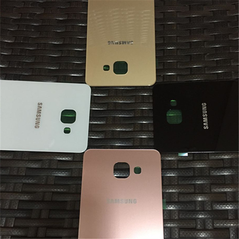 bìa kính Samsung A9100 A9000 A7100 pin bìa sau khi bản gốc kính phía sau vỏ điện thoại nhà A5100 - Phụ kiện điện thoại di động ốp lưng oppo a37
