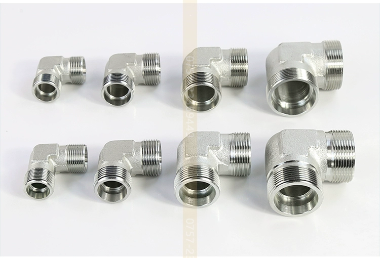 múp nối thủy lực Thủy lực Yonghua tiêu chuẩn ferrule bên ngoài khuỷu tay 1C9 1D9 6C9 sợi mét nhẹ và nặng Kết nối ống H đầu nối nhanh thủy lực các loại khớp nối thủy lực