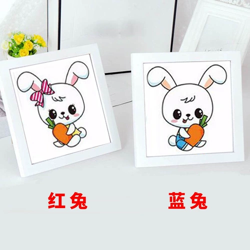 Новички маленький крест -стежок Симпатичный мультфильм маленькие кусочки детские ручные