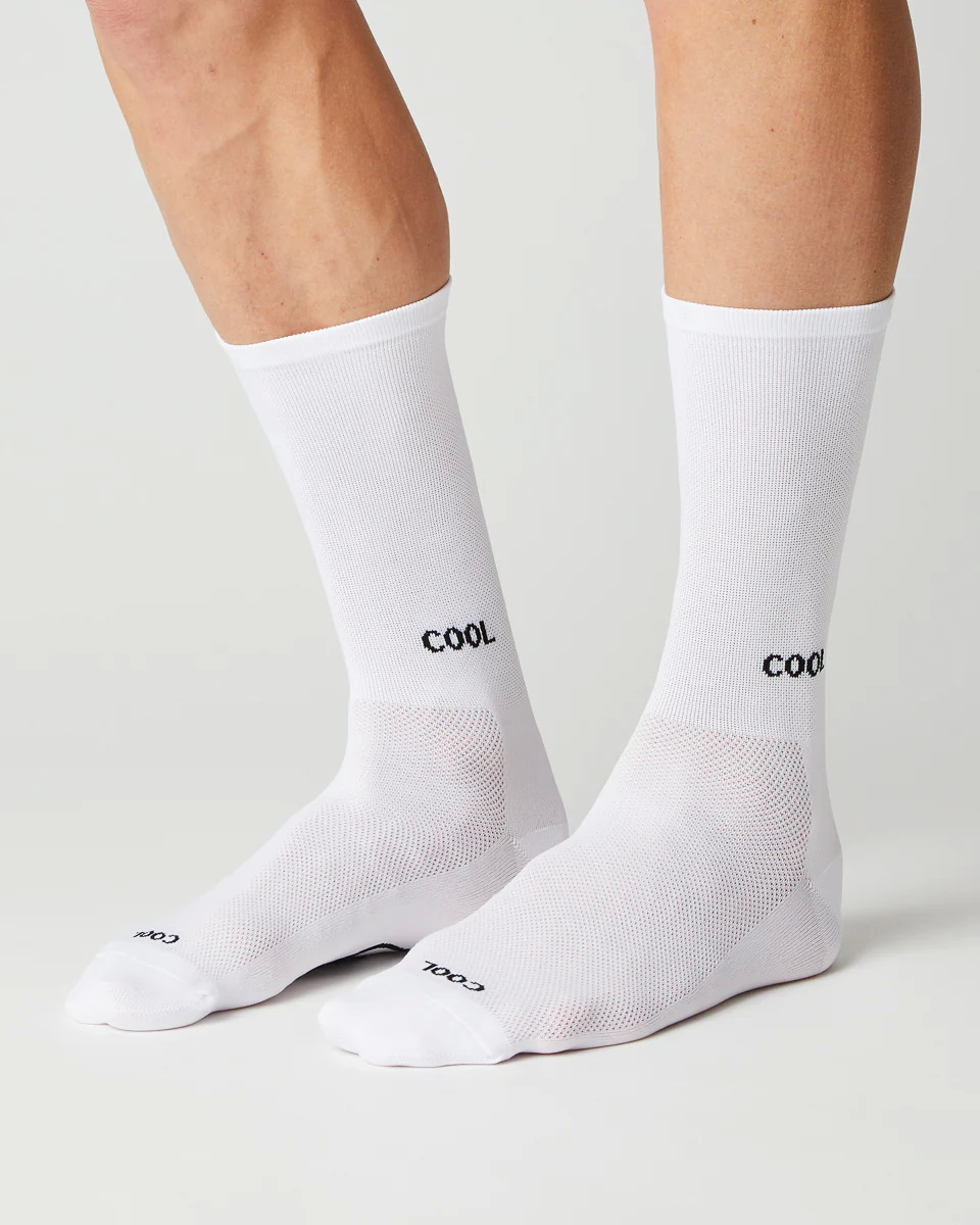 Pinch fingers Fingerscrosseid cycling socks #14_04 COOL white men and women sports socks