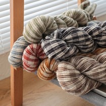 Maple outside Advanced sense Japanese and Korean long scarf cotton long scarf wrinkled literary girls warm winter