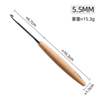 Крючок для вязания, 5.5mm