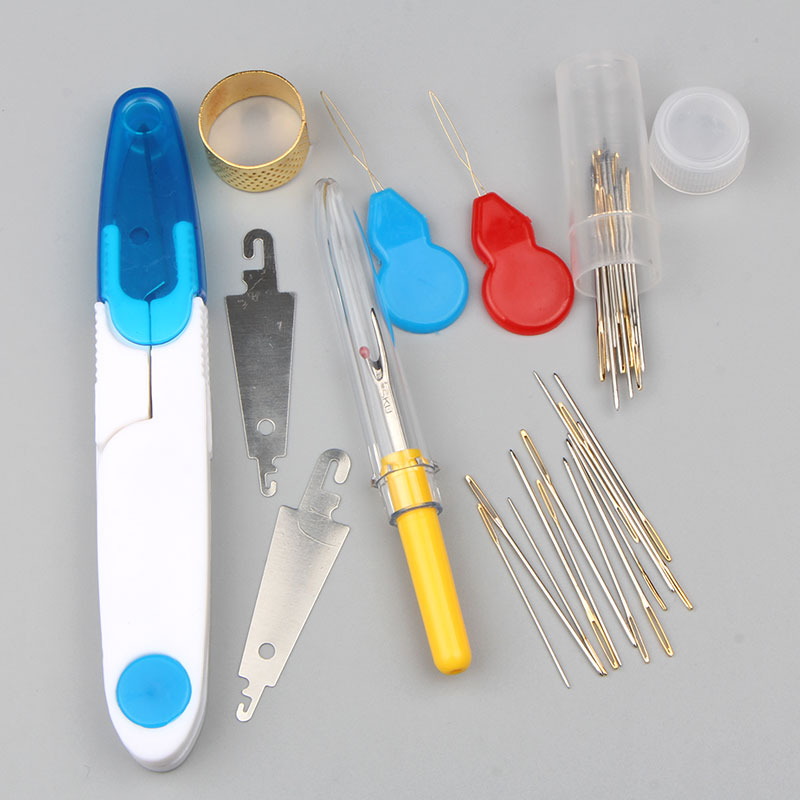 Cross stitch accessories Tool set Embroidery stand Embroidery needle threader Thread remover Scissors set Embroidery tools