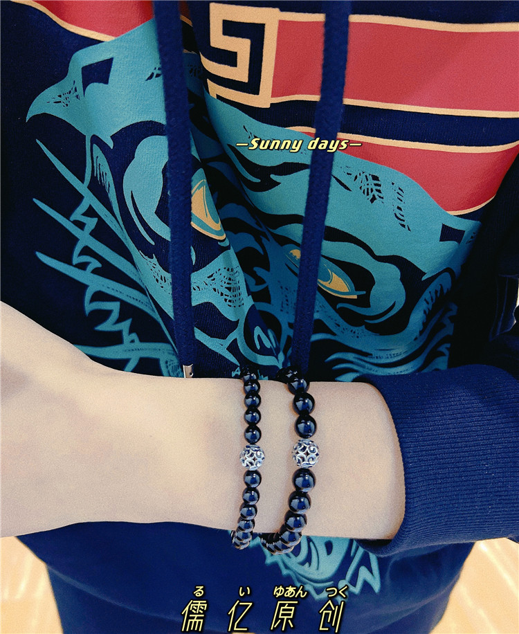 Original pure silver floral sculptures Black Manau hand-made by men and women lovers accessories pure handmade hand for gift brief