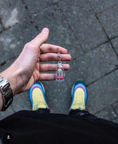 sup cactus cactus key chain Creative keychain pendant Couple accessories pendant pendant