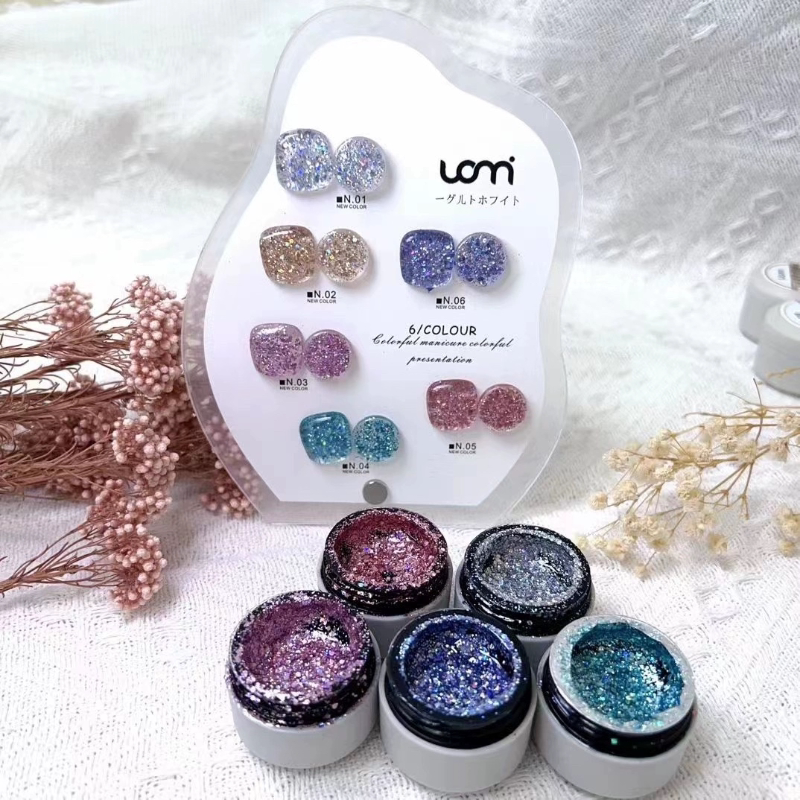 Cai Xuan 10-Color Shadowless Sparkling Diamond Nail Polish Gel 2026 New Ultra-Bright Fine Glitter Gel Nail Salon Special Set Cai Xuan 10-Color Shadowless Sparkling Diamond Nail Polish Gel 2026 New Ultra-Bright Fine Glitter Gel Nail Salon Special Set