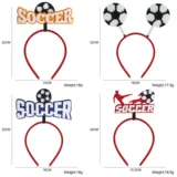 Реквизит для болельщиков Кубка Европы по футболу, очки для поддержки, аксессуары для волос, вечерние футбольные повязки на голову для бара