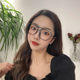 ins透明眼镜框女眼睛架可配近视眼镜女大脸显瘦超轻韩版潮丹阳109