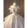 Французское легкое свадебное платье на одно плечо bride 2026, новинка, основная пряжа, высококачественная текстура, тяжелая промышленность, маленький размер, большой размер, шлейф, зима mini 0