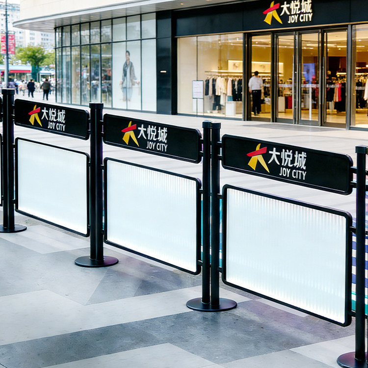 Marketing Center Iron Art Protective Fencing, Commercial Walking Street Outdoor Partition Barriers, Exhibition Event Crowd Control Barriers Marketing Center Iron Art Protective Fencing, Commercial Walking Street Outdoor Partition Barriers, Exhibition Event Crowd Control Barriers