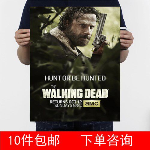 The Walking Dead Season 5 Andrew Middot Lincoln authorized Collection 8 Section 3