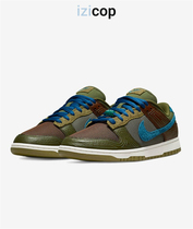 Nike Dunk Blue Green Man Sport Casual Comfort Light Retro Low Helper Shoes DR0159-200