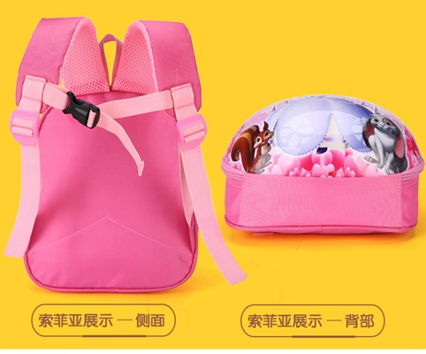 Snow White Children School Bag Mẫu giáo Trẻ em Nữ sinh Ba lô 3 tuổi 1 em bé dễ thương thủy triều trẻ em phiên bản Hàn Quốc - Túi bé / Ba lô / Hành lý balo cho bé tiểu học