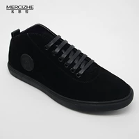 Черные хлопковые туфли