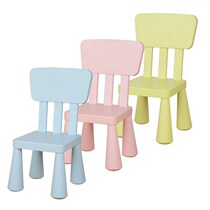 Kindergarten home thickened childrens chair childrens table and chair stool plastic chair learning chair backrest kindergarten preschool