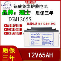 Haircut battery DJM1265S lead-acid free of maintenance UPS power supply electronic screen battery backup PV quality