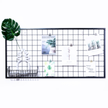 Frame wrought iron grid ins Nordic wind Net red room decoration arrangement diy industrial wind wire photo wall mesh frame