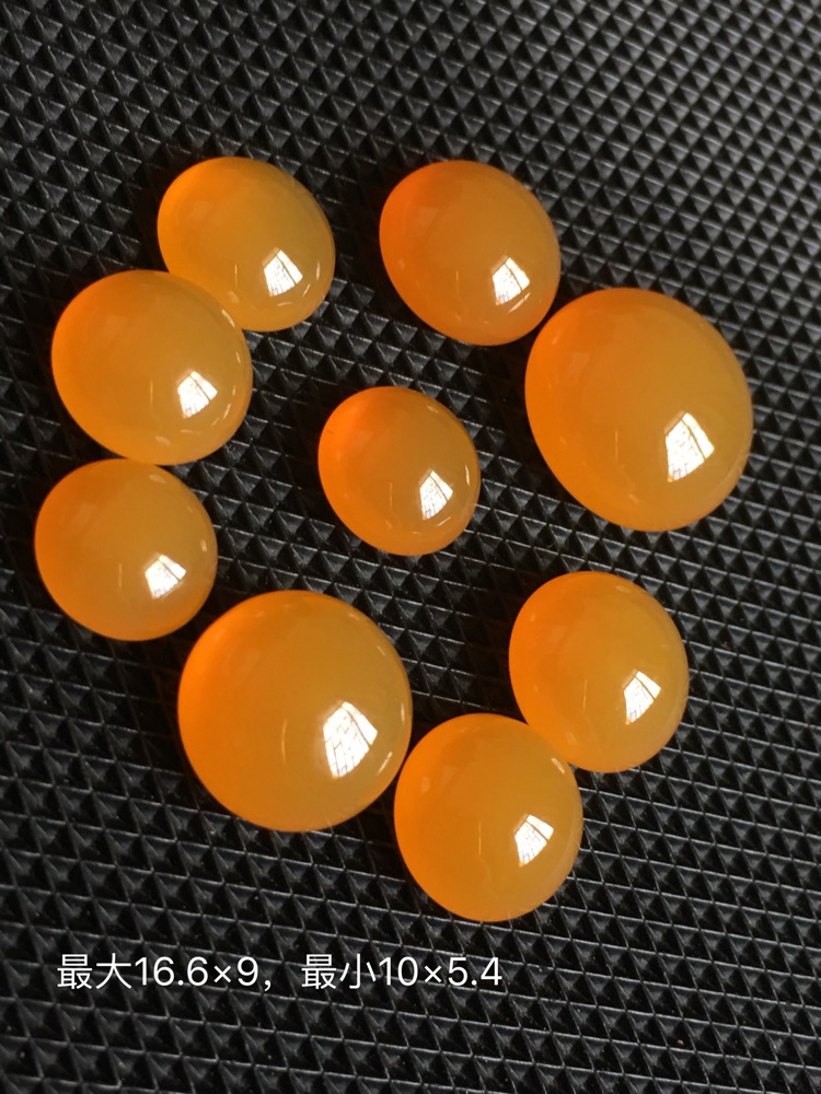 Natural Jewelry Huanglong Jade Egg face can be set with rings custom live link private auction does not ship hand decoration